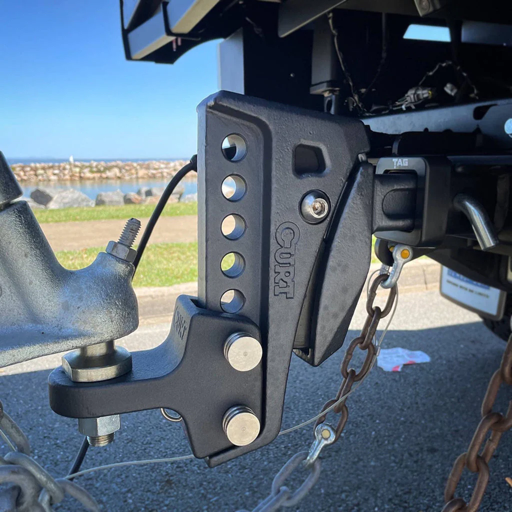 CURT | Rebellion XD ShockDrop Ball Mount Kit | 50mm Tow Ball 3500kg | 45969-85-50 - Image 3